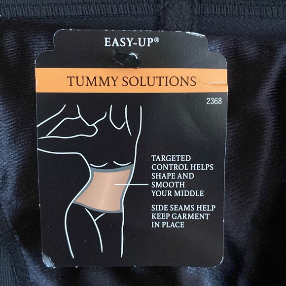 MAIDENFORM BLACK ULTRA FIRM WAIST NIPPER XL SCULPS SHAPEWEAR XL NEW - Picture 3 of 7